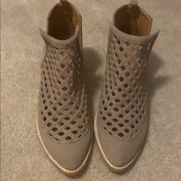 jeffrey campbell suede booties